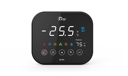 DEI 868i IoT凍藏組合庫控制系統 面版